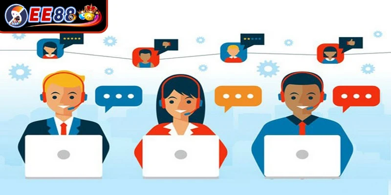 Đội ngũ chuyên viên tư vấn CSKH EE88 túc trực 24/7